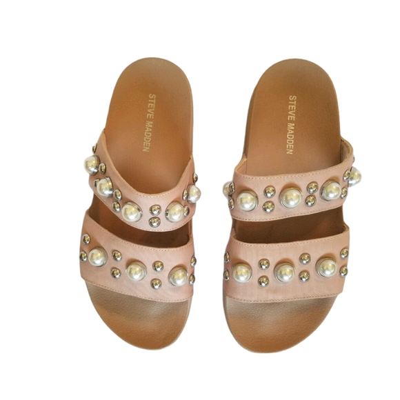 Steve Madden Shoes - Steve Madden polite sandals blush